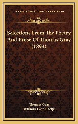 Selections from the Poetry and Prose of Thomas ... 1165001012 Book Cover