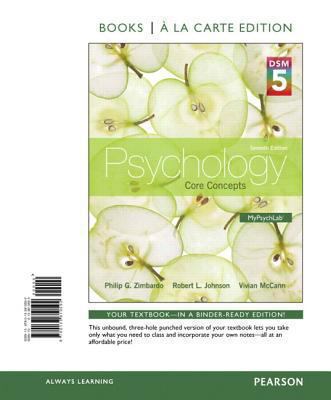 Psychology: Core Concepts with DSM5 Updates, Bo... 0133810593 Book Cover