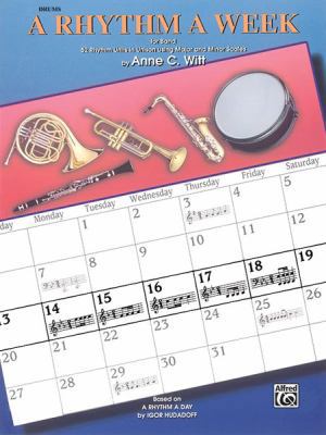 A Rhythm a Week for Band (Based on a Rhythm a D... 0757980988 Book Cover