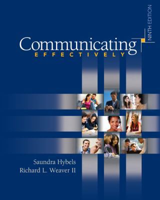 Communicating Effectively 0073385093 Book Cover