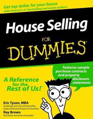 House Selling For Dummies? 0764550381 Book Cover