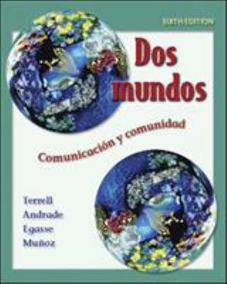 Dos mundos Student Edition with Online Learning... 0073046078 Book Cover