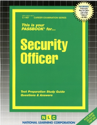 Security Officer 0837314674 Book Cover