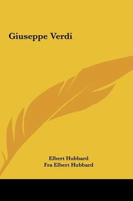 Giuseppe Verdi 1161549854 Book Cover