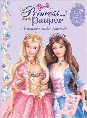 Princess and the Pauper (Barbie Panorama Sticke... 0794404472 Book Cover