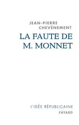 La Faute de M. Monnet [French] 2213630836 Book Cover