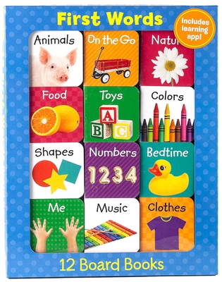 First Words (12 Board Book Set) 1640309489 Book Cover