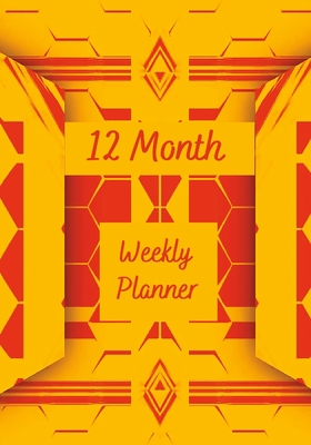 12 Month weekly planner 1471730859 Book Cover