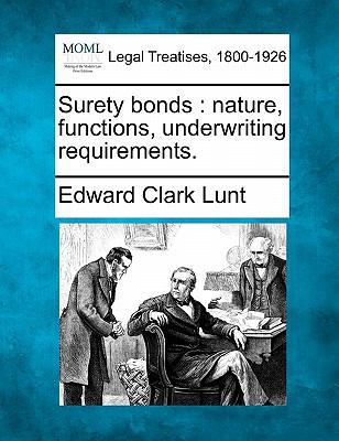 Surety Bonds: Nature, Functions, Underwriting R... 1240121873 Book Cover