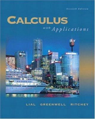 Calculus with Applications (8th Edition) 0321228146 Book Cover