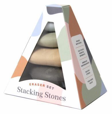 Stacking Stones: Eraser Set (Novelty Gift, Arti... 1452181233 Book Cover