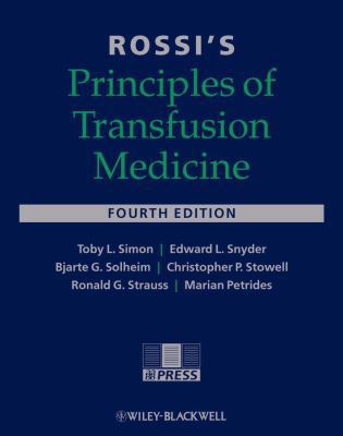 Rossi's Principles of Transfusion Medicine 1405175885 Book Cover