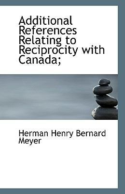 Additional References Relating to Reciprocity w... 1115626515 Book Cover