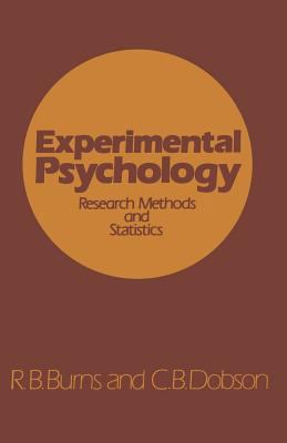Experimental Psychology: Research Methods and S... 0852003692 Book Cover