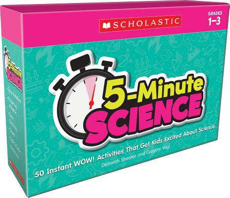 5-Minute Science: Grades 1-3 133833011X Book Cover