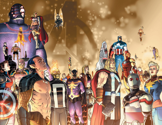 Avengers Forever by Jason Aaron Omnibus Aaron K... 1302961128 Book Cover