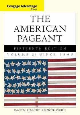 The American Pageant, Volume 2: A History of th... 1285058666 Book Cover