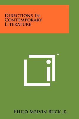 Directions In Contemporary Literature 1258256533 Book Cover