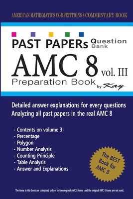 Past Papers Question Bank AMC8 [volume 3]: amc8... 1727562704 Book Cover