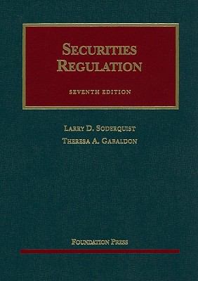 Securities Regulation: Cases and Materials 1599417448 Book Cover