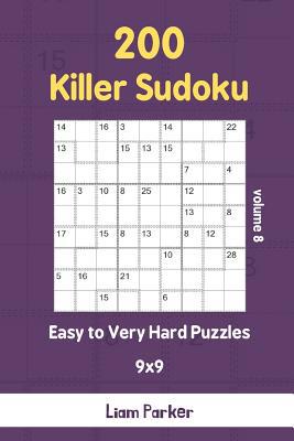 Killer Sudoku - 200 Easy to Very Hard Puzzles 9... 1097261425 Book Cover
