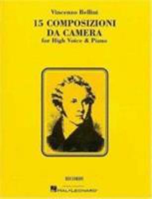 15 Composizioni Da Camera: High Voice 0793572975 Book Cover
