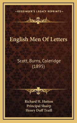 English Men of Letters: Scott, Burns, Coleridge... 116446440X Book Cover