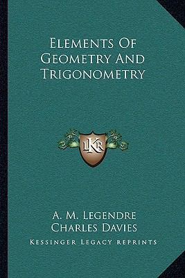Elements Of Geometry And Trigonometry 1163119636 Book Cover