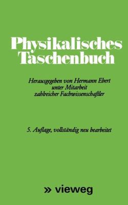 Physikalisches Taschenbuch [German] 3528082070 Book Cover