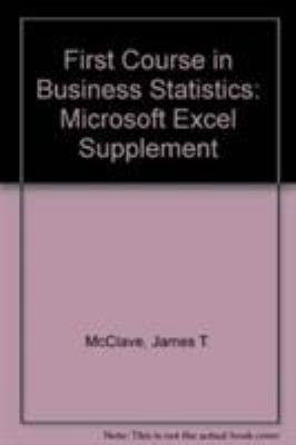 Microsoft Excel Supplement 0139752773 Book Cover