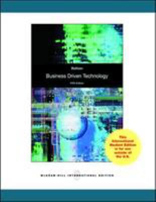 Business-Driven Technology 0071317791 Book Cover