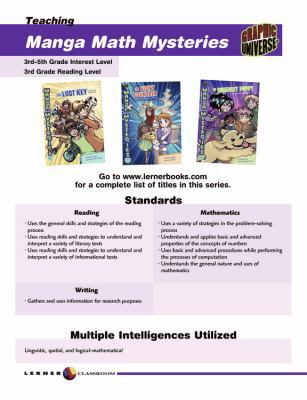 Paperback Teaching Guide for Manga Math Mysteries Book