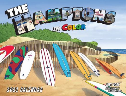 The Hamptons in Color 2021 Calendar