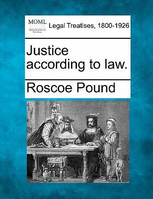 Justice According to Law. 124012080X Book Cover
