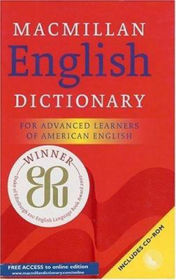 MacMillan English Dictionary: For Advanced Lear... 0333966716 Book Cover