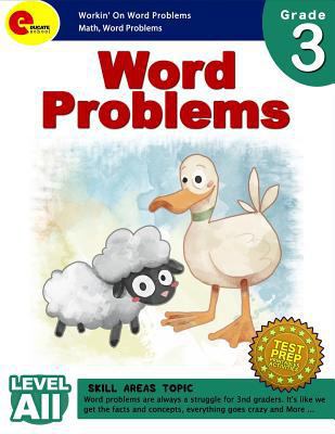 Word Problems 3rd Grade: Word Problems for Grade 3 Workin' on Word Problems for 3rd Grade 1984261606 Book Cover