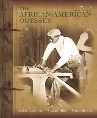 African-American Odyssey, Volume 1 0205728863 Book Cover
