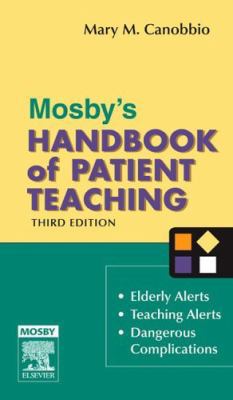 Mosby's Handbook of Patient Teaching 0323032087 Book Cover