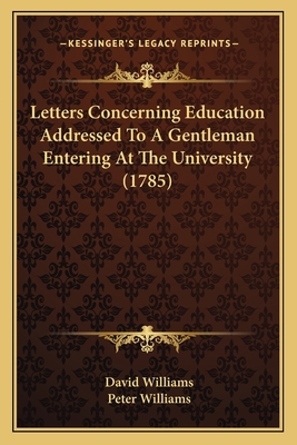 Letters Concerning Education Addressed To A Gen... 1166051390 Book Cover