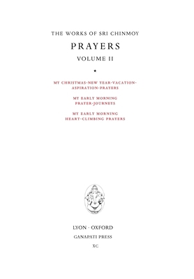 Prayers II 1911319361 Book Cover