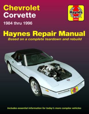 Chevrolet Corvette 1984-96 1563922266 Book Cover