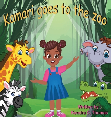 Kamari Goes to the Zoo B0CTJ8DS86 Book Cover