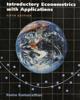Introductory Econometrics with Applications 0030341868 Book Cover