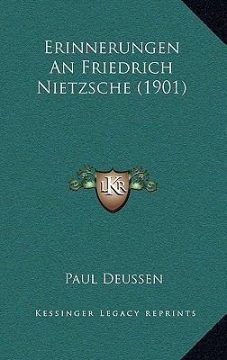 Erinnerungen An Friedrich Nietzsche (1901) [German] 1168364736 Book Cover