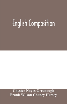 English composition 9354000819 Book Cover