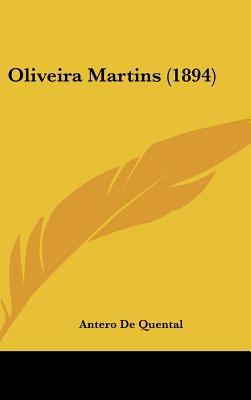 Oliveira Martins (1894) [Not Applicable] 1162323442 Book Cover