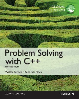 Problem Solving with C++ 1292018240 Book Cover