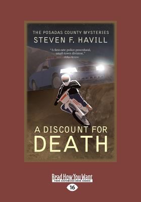 A Discount for Death: A Posadas County Mystery ... [Large Print] 1459656342 Book Cover