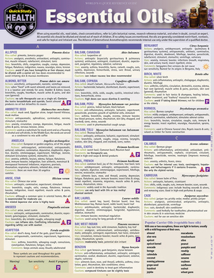 Essential Oils: Quickstudy Laminated Reference ... 1423225899 Book Cover