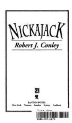 Nickajack 0553562568 Book Cover